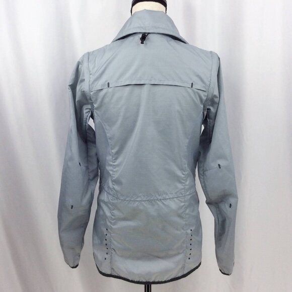 Nike Iridescent Lux Convertible Running Jacket Womens Size S Vest Removable - Picture 6 of 15